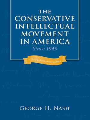 cover image of The Conservative Intellectual Movement in America Since 1945